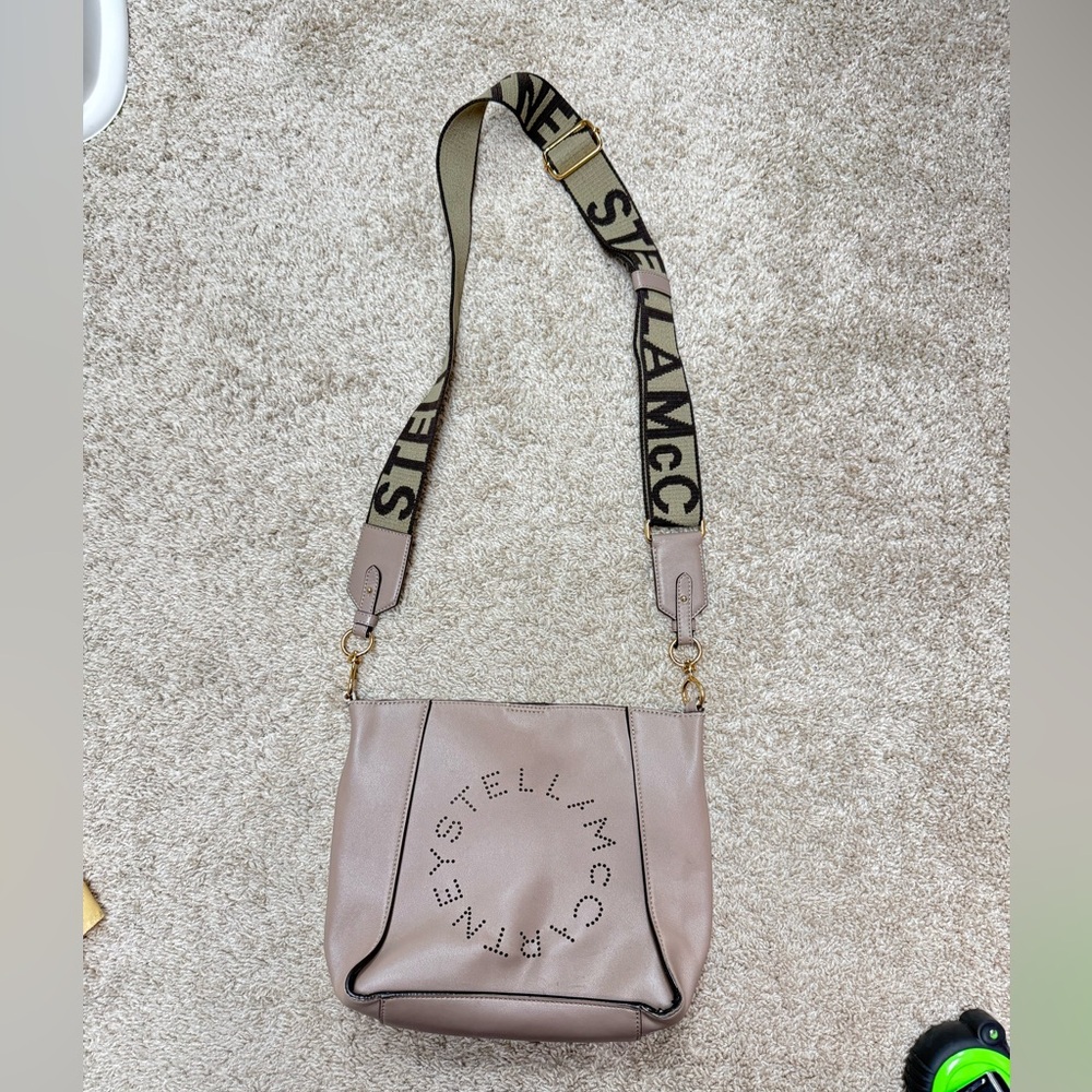 Authentic Stella McCartney Taupe Shoulder Bag